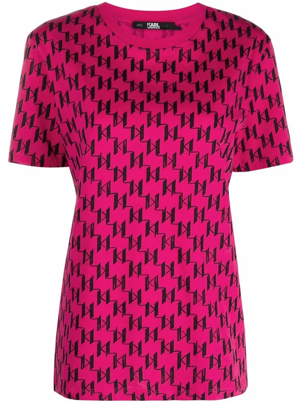 Karl Lagerfeld monogram-print T-shirt
