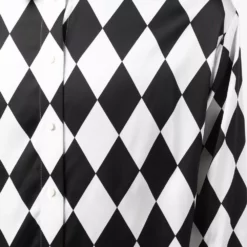 Karl Lagerfeld x Kenneth Ize Diamond step-hem shirt