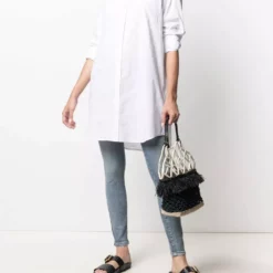 Karl Lagerfeld embroidered-logo shirt