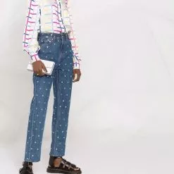 Karl Lagerfeld checked silk shirt