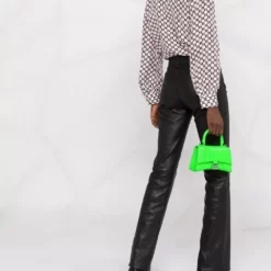 Karl Lagerfeld monogram-print silk shirt