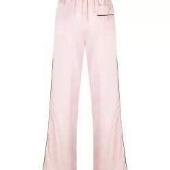 Karl Lagerfeld embroidered detail pajama pants