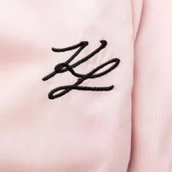 Karl Lagerfeld embroidered detail pajama pants
