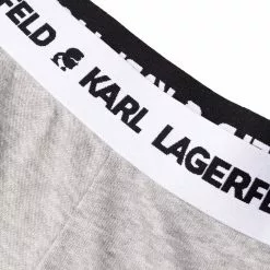 Karl Lagerfeld logo-embroidered pyjama shorts