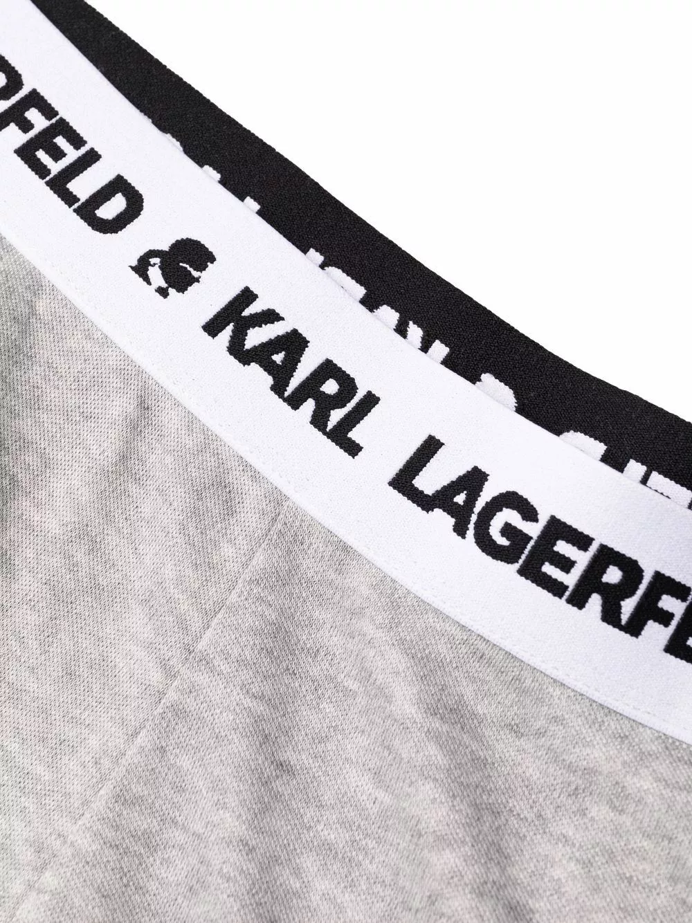Karl Lagerfeld logo-embroidered pyjama shorts