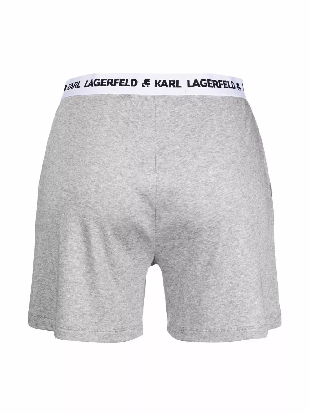 Karl Lagerfeld logo-embroidered pyjama shorts