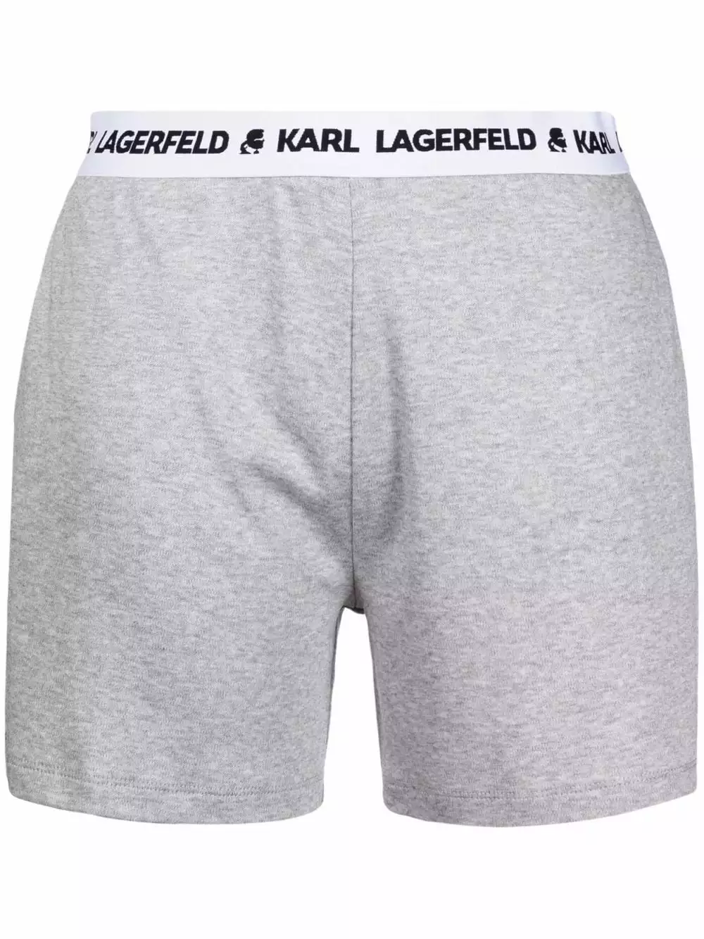 Karl Lagerfeld logo-embroidered pyjama shorts