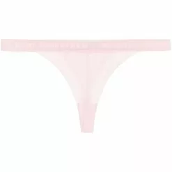 Karl Lagerfeld logo-waist thong