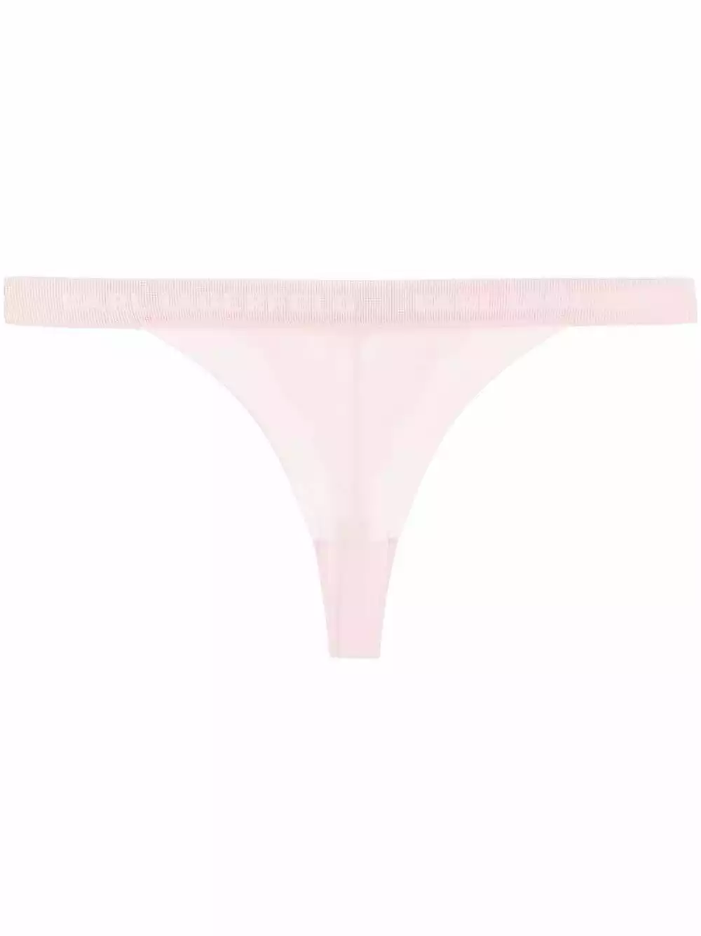 Karl Lagerfeld logo-waist thong