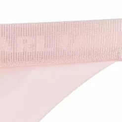 Karl Lagerfeld logo-waist thong