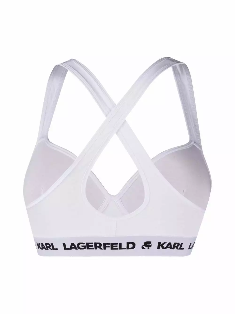 Karl Lagerfeld padded jersey bra