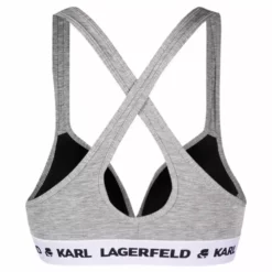 Karl Lagerfeld logo-underband padded bra