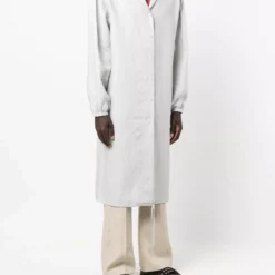 Karl Lagerfeld x Kenneth Ize linen tunic shirt