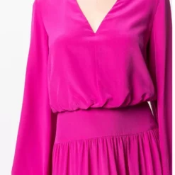 Karl Lagerfeld fitted-waist midi dress