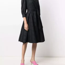 Karl Lagerfeld logo-embroidered dress