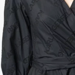 Karl Lagerfeld logo-embroidered dress