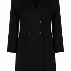 Karl Lagerfeld double-breasted V-neck dress