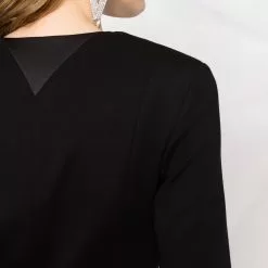 Karl Lagerfeld double-breasted V-neck dress