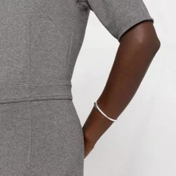 Karl Lagerfeld peplum-hem jersey dress