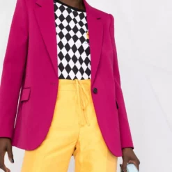 Karl Lagerfeld tailored single-button blazer