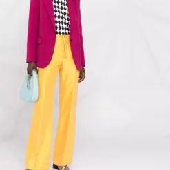 Karl Lagerfeld tailored single-button blazer