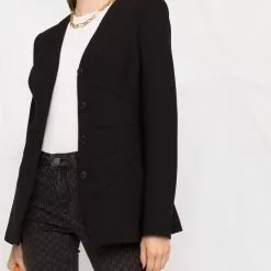 Karl Lagerfeld single-breasted tailored blazer