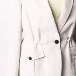 Karl Lagerfeld drawstring-waist blazer