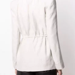 Karl Lagerfeld drawstring-waist blazer