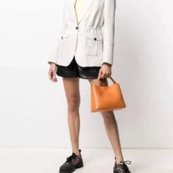 Karl Lagerfeld drawstring-waist blazer