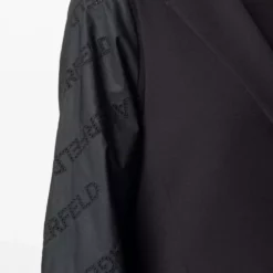 Karl Lagerfeld pleated back gilet