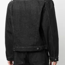 Karl Lagerfeld logo-print denim jacket