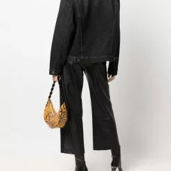 Karl Lagerfeld logo-print denim jacket