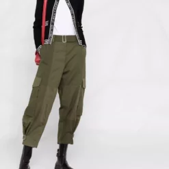 Karl Lagerfeld logo-trimmed knitted cardigan