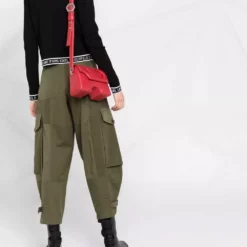 Karl Lagerfeld logo-trimmed knitted cardigan