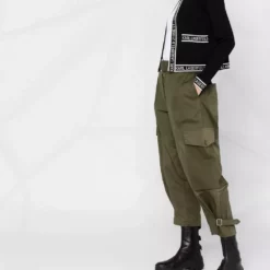 Karl Lagerfeld logo-trimmed knitted cardigan