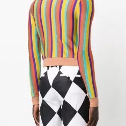 Karl Lagerfeld x Kenneth stripe knit jumper