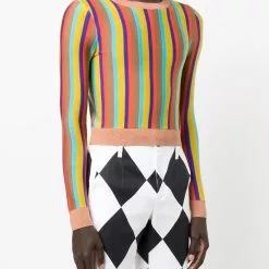 Karl Lagerfeld x Kenneth stripe knit jumper