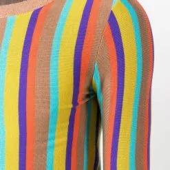 Karl Lagerfeld x Kenneth stripe knit jumper