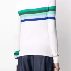 Karl Lagerfeld embroidered-logo sleeve jumper