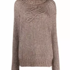 Karl Lagerfeld KL Soutache ribbed jumper