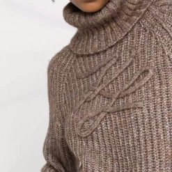 Karl Lagerfeld KL Soutache ribbed jumper