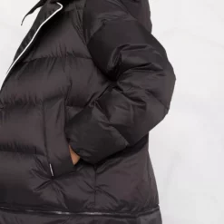 Karl Lagerfeld Transformer hooded down coat