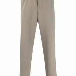 Karl Lagerfeld contrasting-waistband trousers