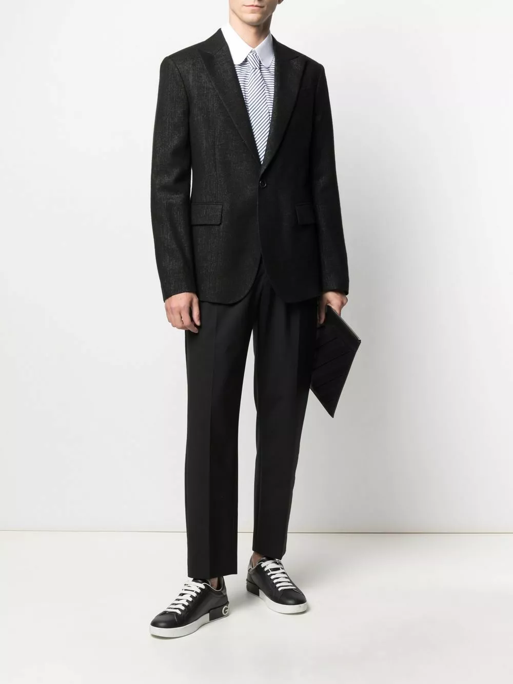Karl Lagerfeld straight-leg tailored trousers