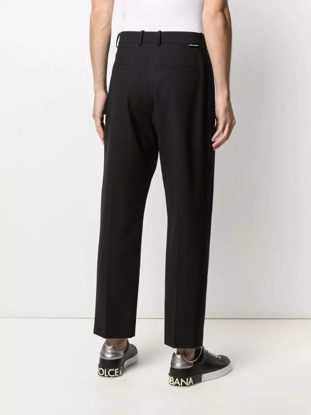 Karl Lagerfeld straight-leg tailored trousers