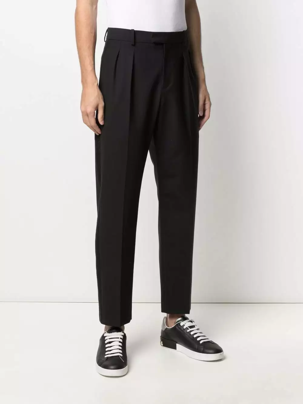 Karl Lagerfeld straight-leg tailored trousers