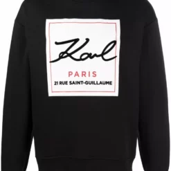 Karl Lagerfeld Karl By Karl rib-trimmed sweatshirt