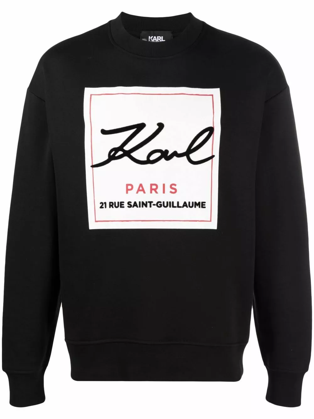 Karl Lagerfeld Karl By Karl rib-trimmed sweatshirt