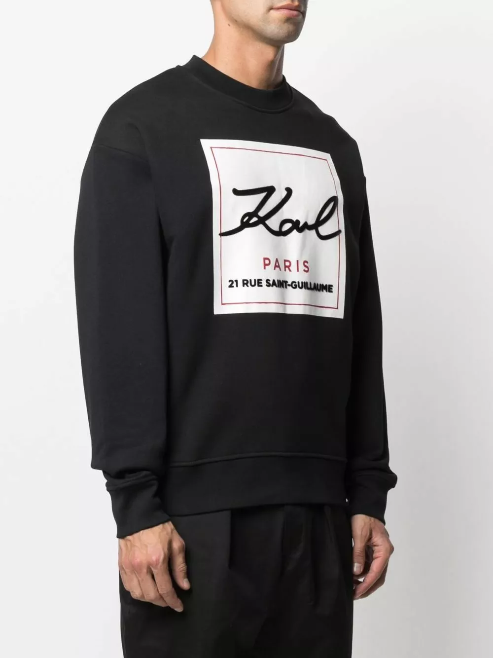 Karl Lagerfeld Karl By Karl rib-trimmed sweatshirt