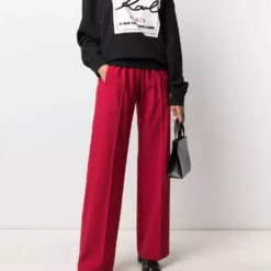 Karl Lagerfeld Karl By Karl rib-trimmed sweatshirt